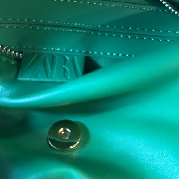 Zara green mini bag - Picture 5 of 6